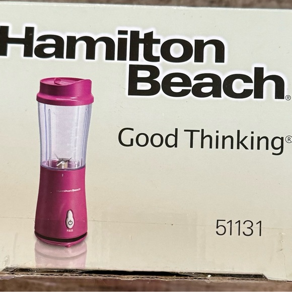 Hamilton Beach single serve Blender with travel lid - Picture 2 of 4